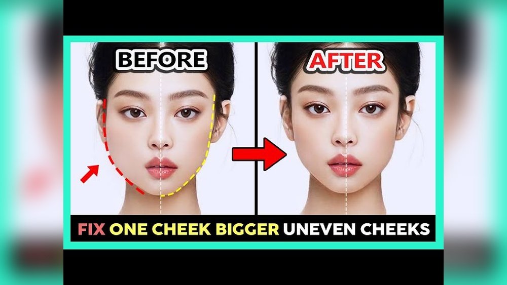 How to Fix One Cheek Bigger Than the Other